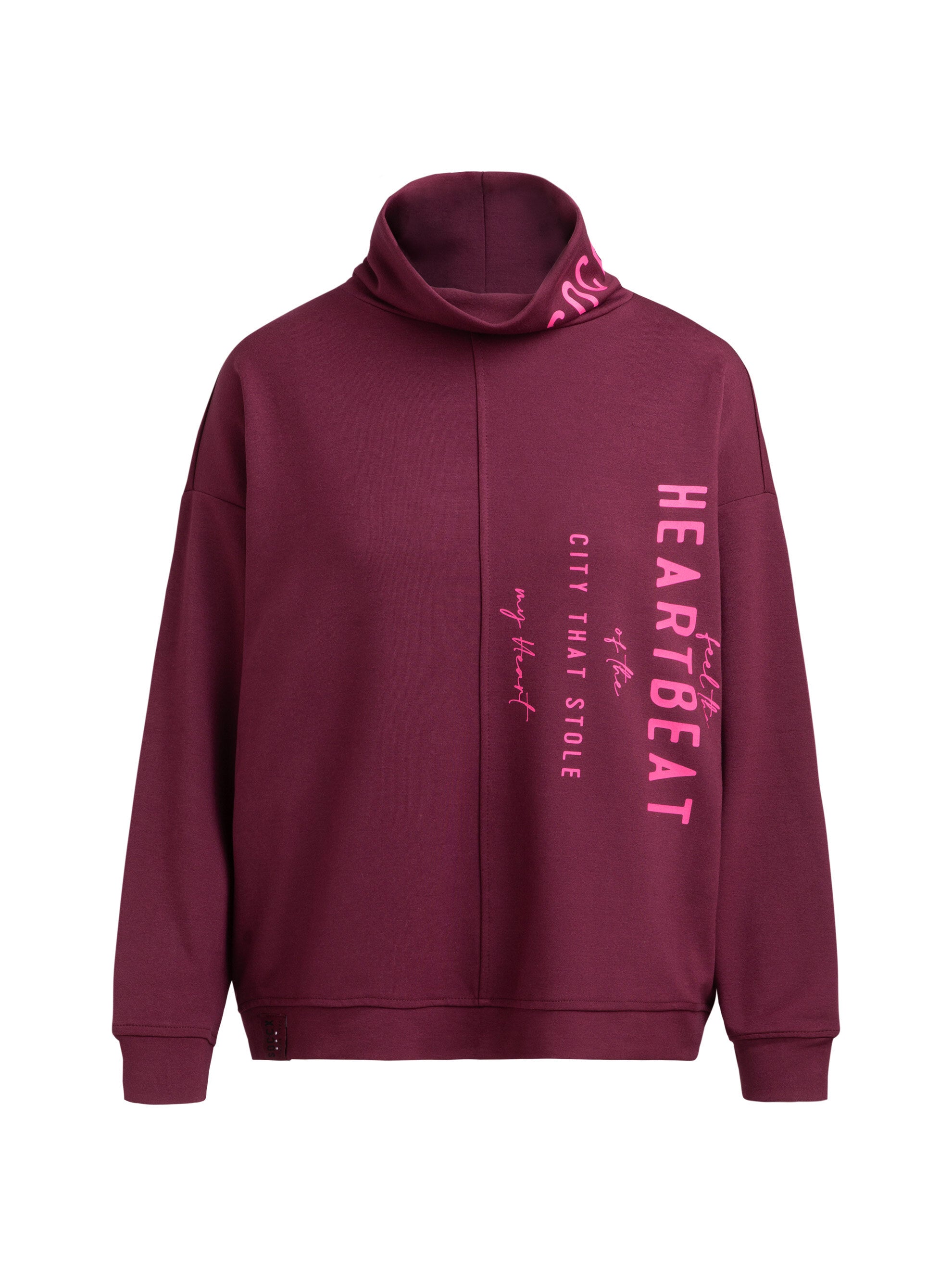 Bluza do nurkowania z stójką i nadrukami z logo
