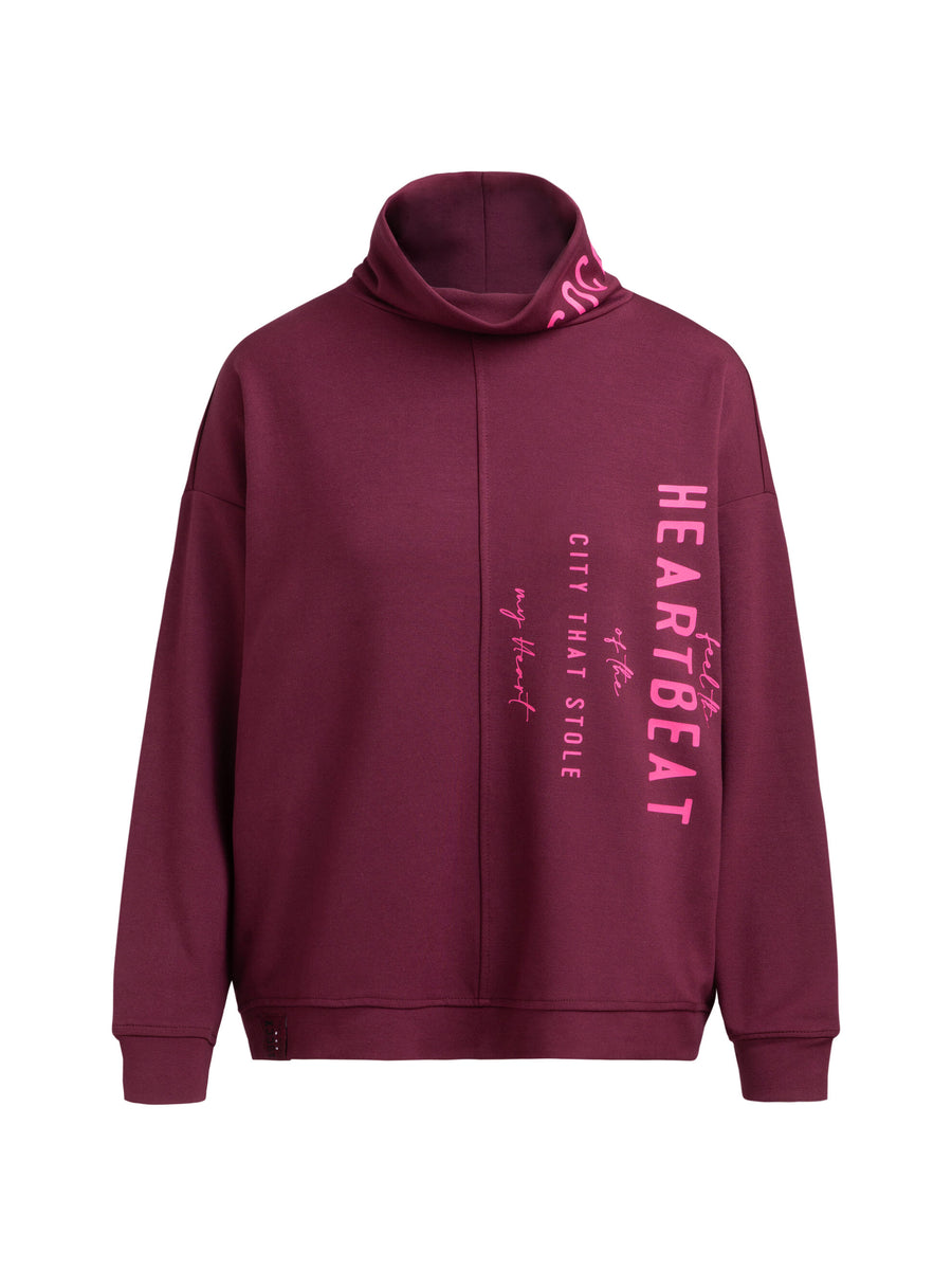 Bluza do nurkowania z stójką i nadrukami z logo