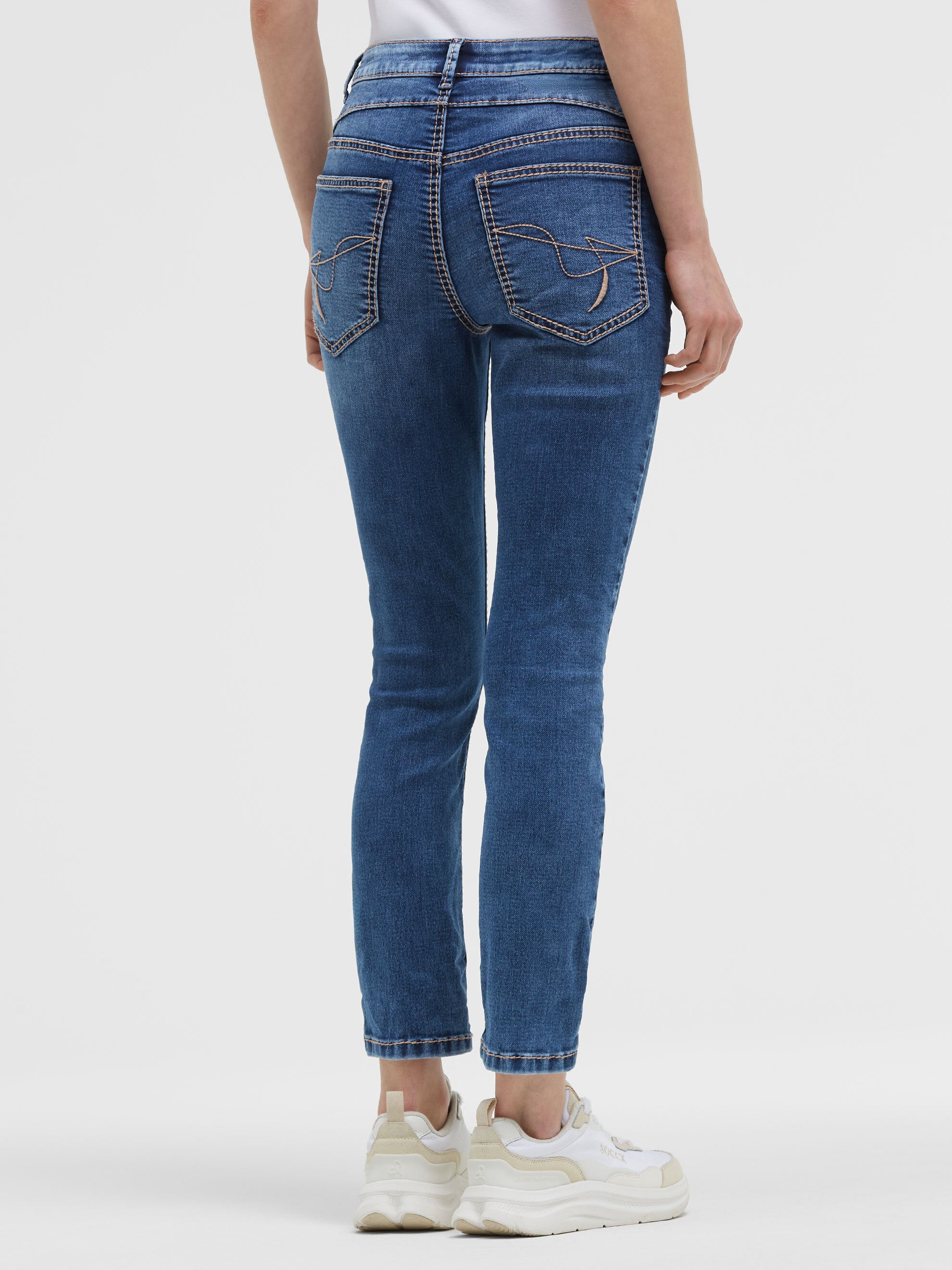 Jeans MI:RA Slim Fit mid blue jogg