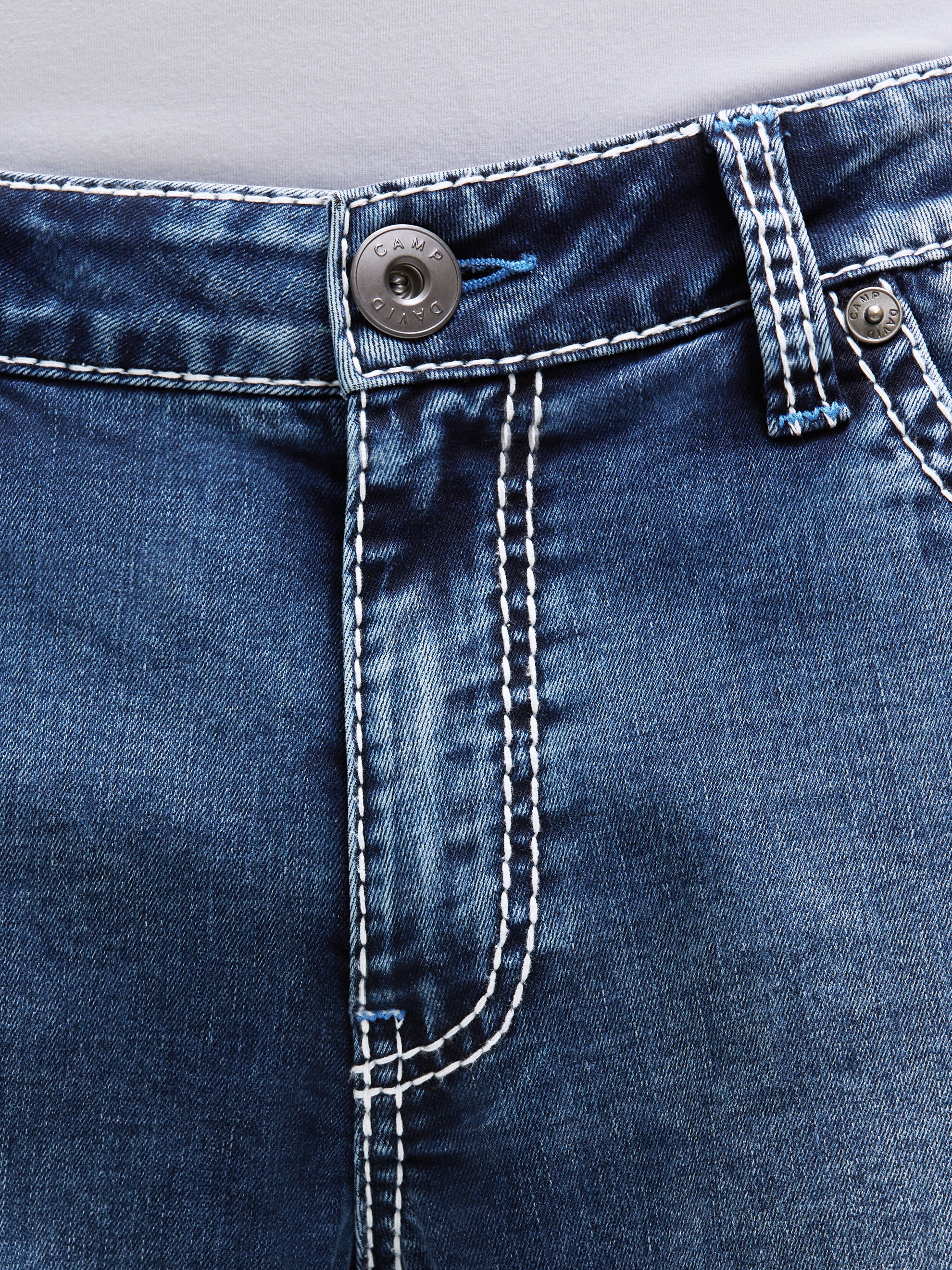 Jeans FRA:NK Comfort Fit black blue used print