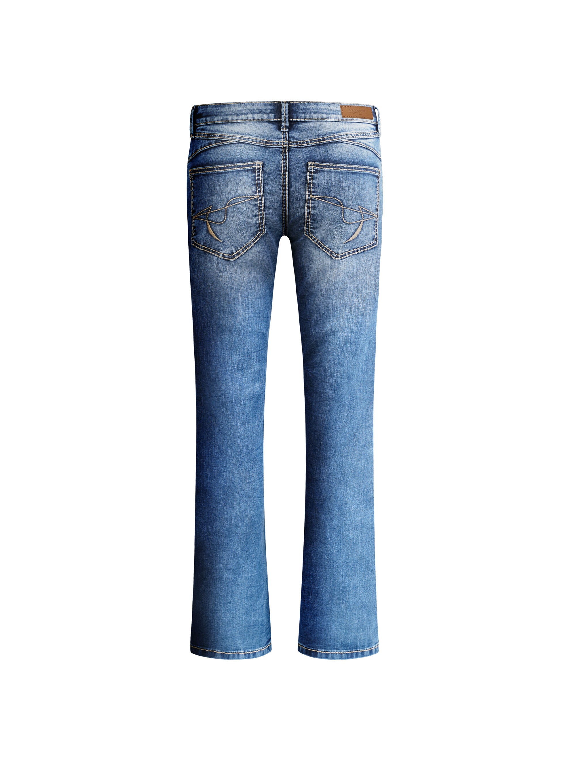 Jeans FI:LO Slim Fit distressed vintage blue