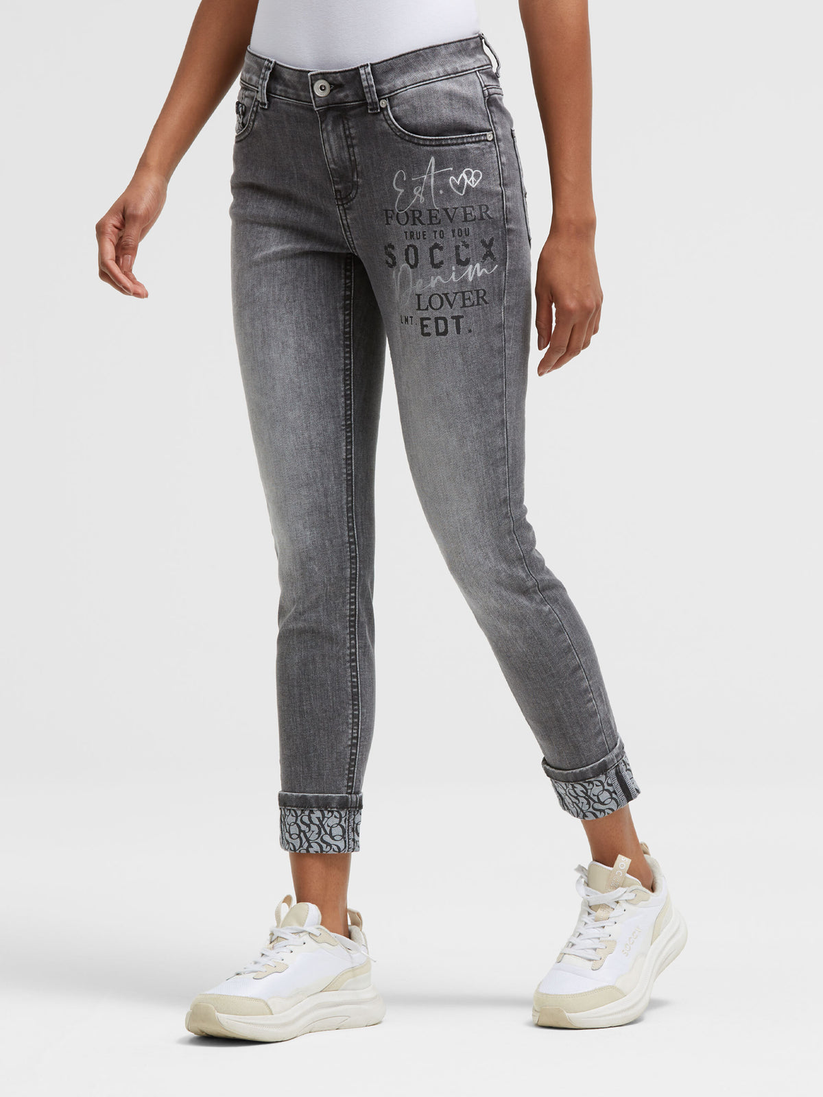 Dżinsy MI:RA o kroju slim fit - 2
