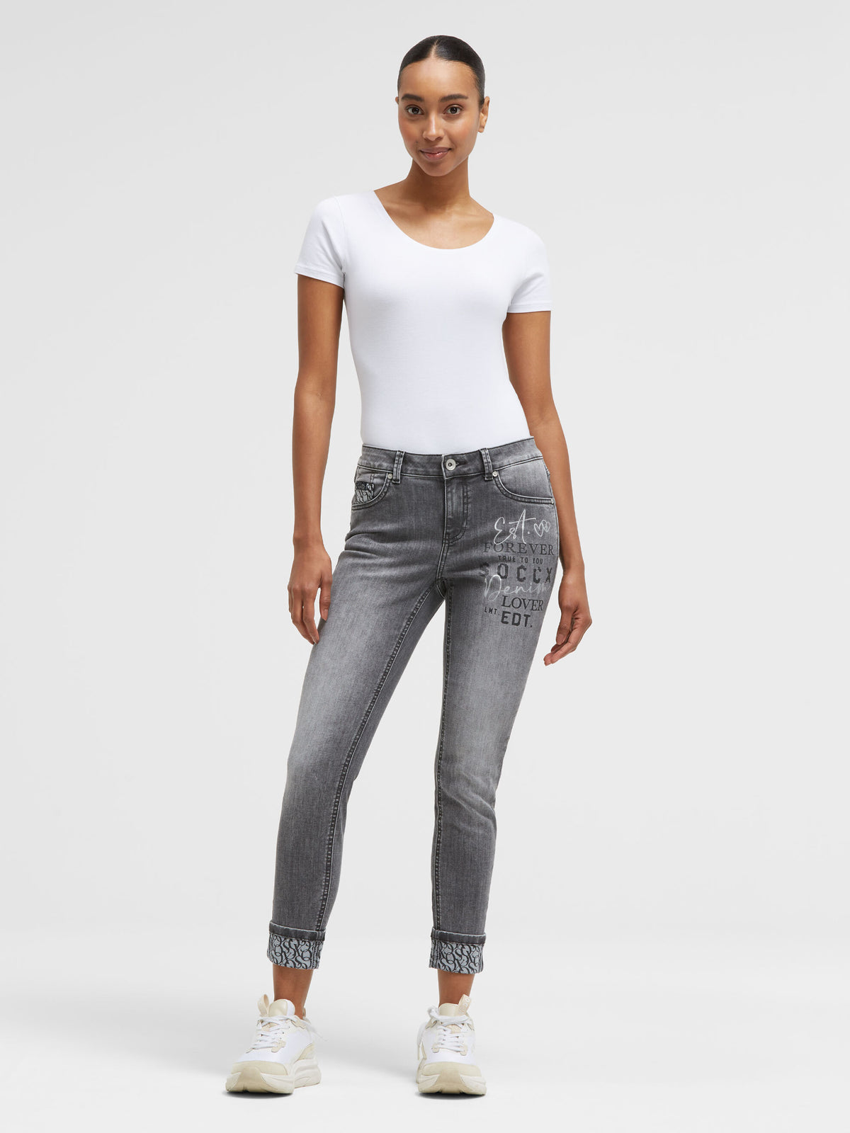 Dżinsy MI:RA o kroju slim fit - 3