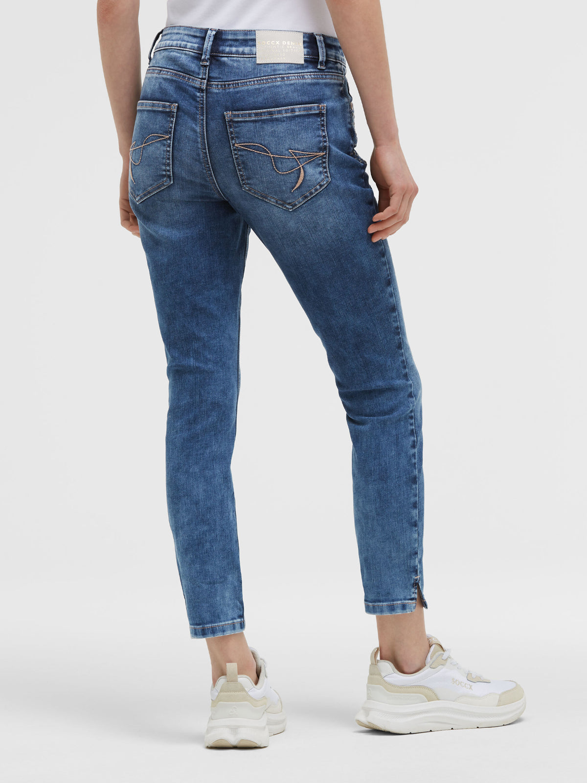Jeans MI:RA Slim Fit blue vintage metal