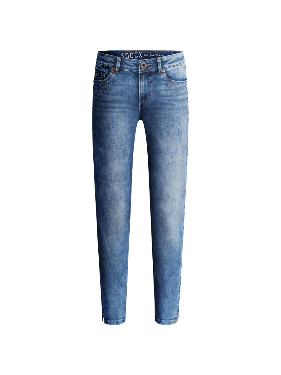 Dżinsy MI:RA o kroju slim fit