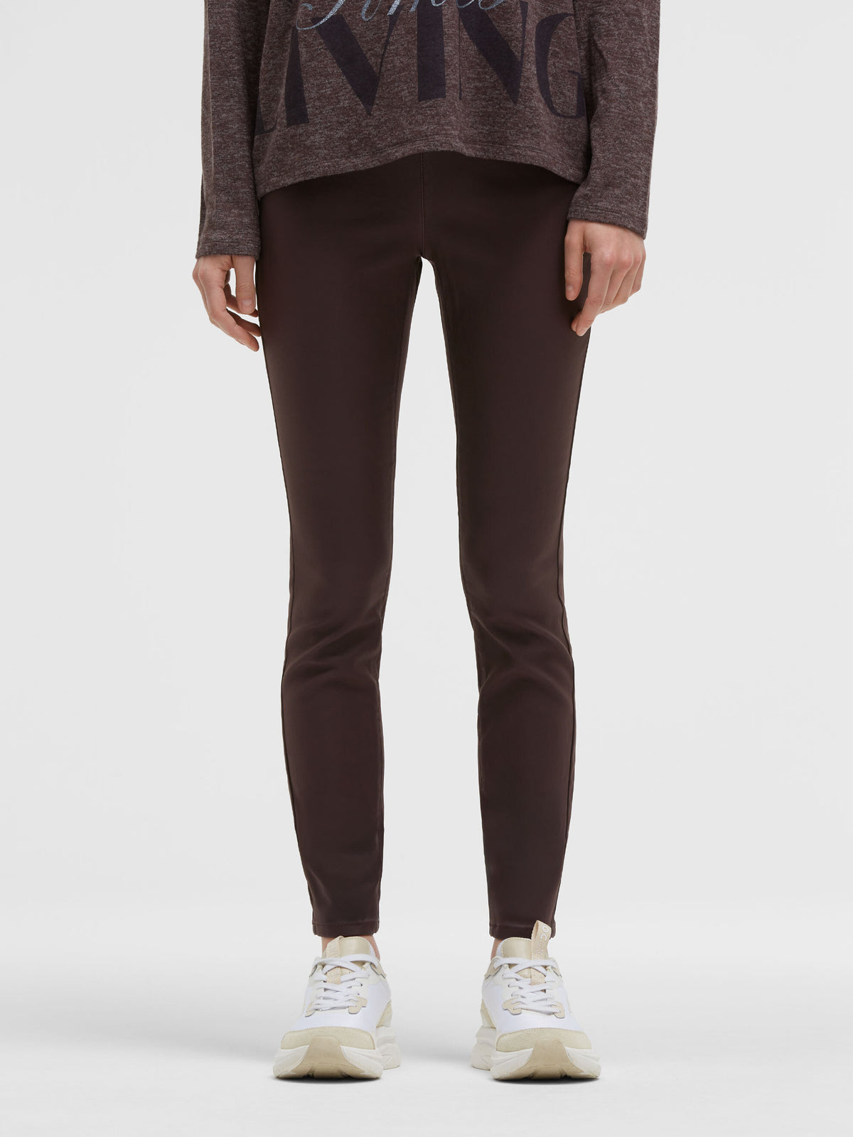 Jeggings PI:A Skinny Fit brown