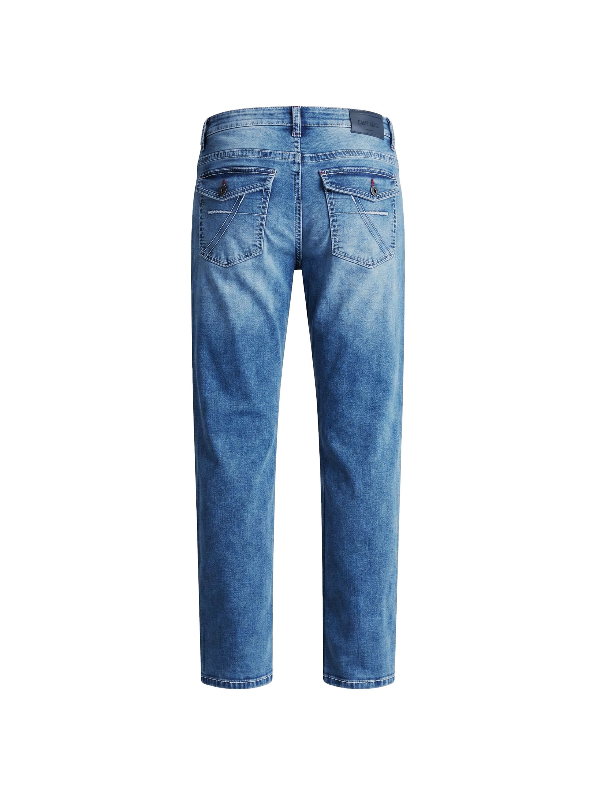 Jeans FRA:NK Comfort Fit vintage blue printed - 8