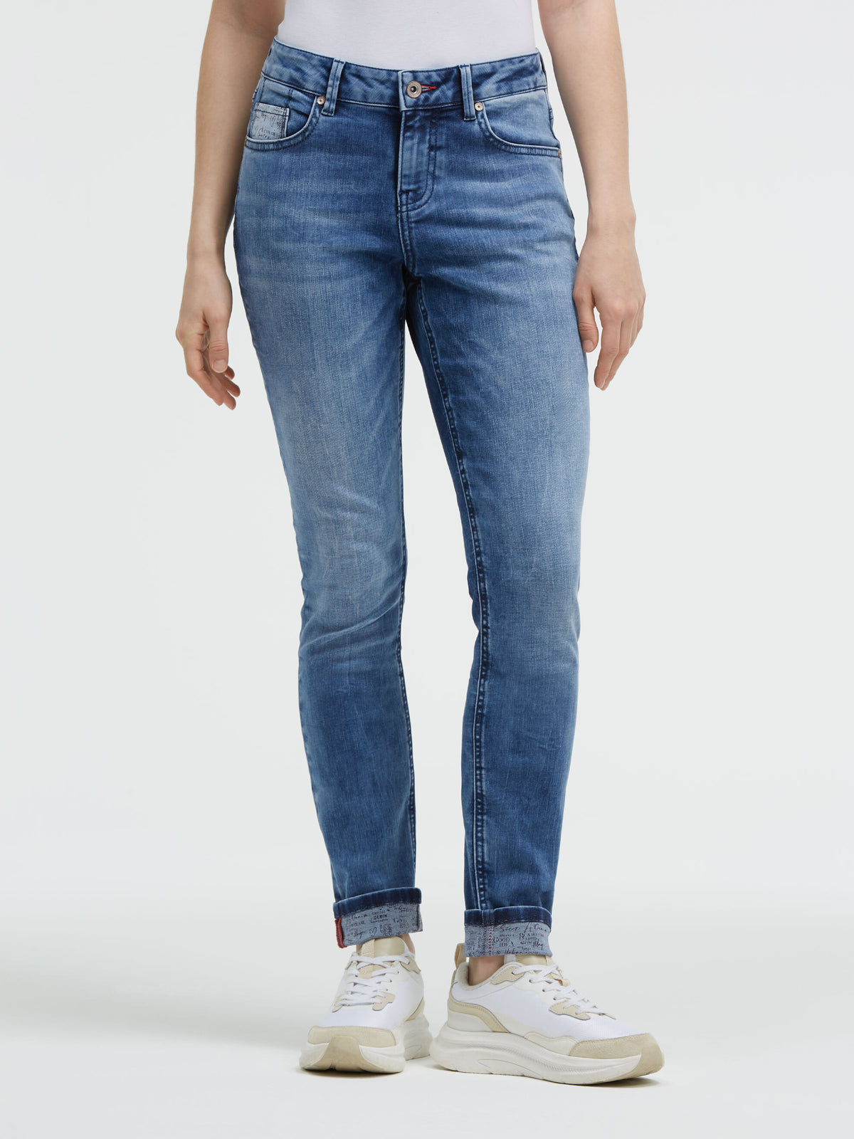 Dżinsy MI:RA o kroju slim fit - 2