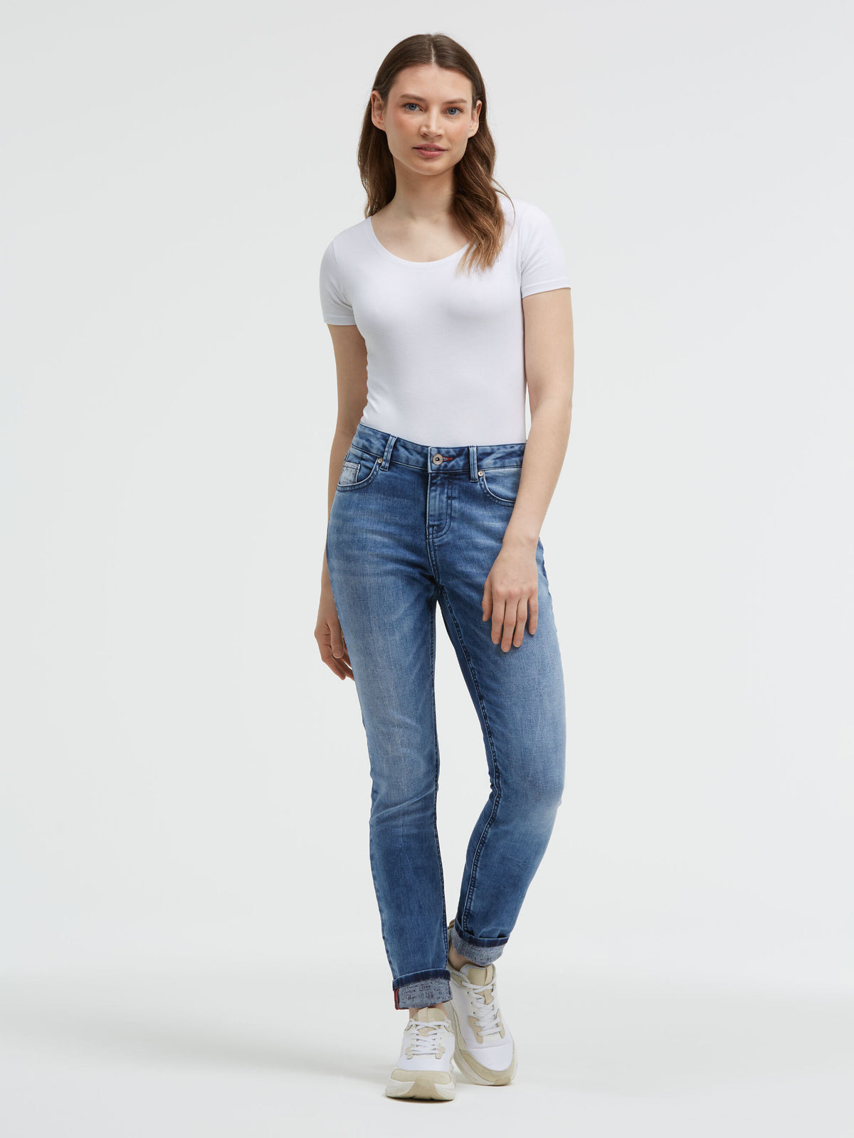 Dżinsy MI:RA o kroju slim fit