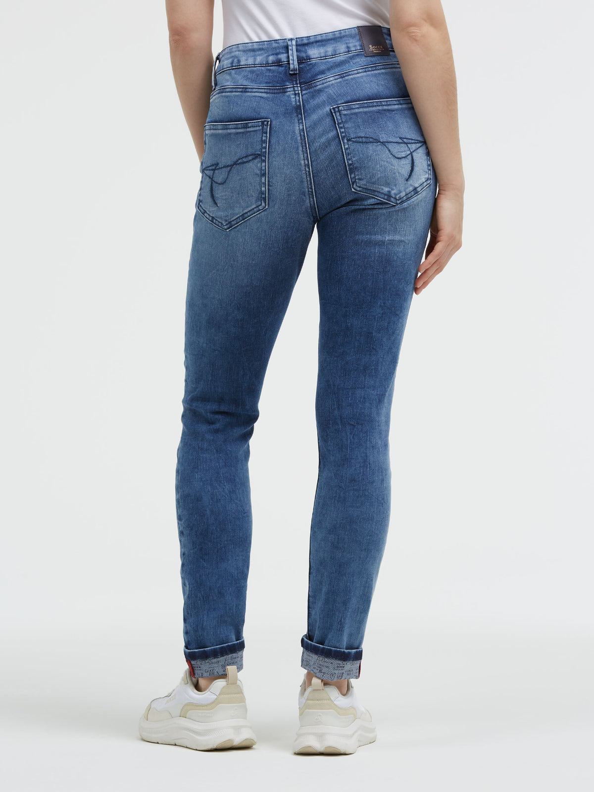 Dżinsy MI:RA o kroju slim fit - 5