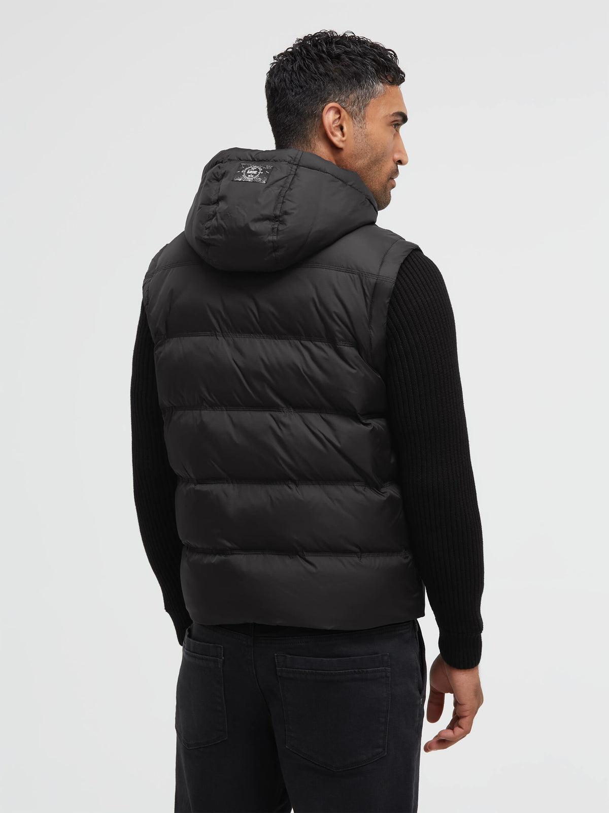 2-in-1 Jacke und Weste mit abtrennbaren Strickärmeln black - 5