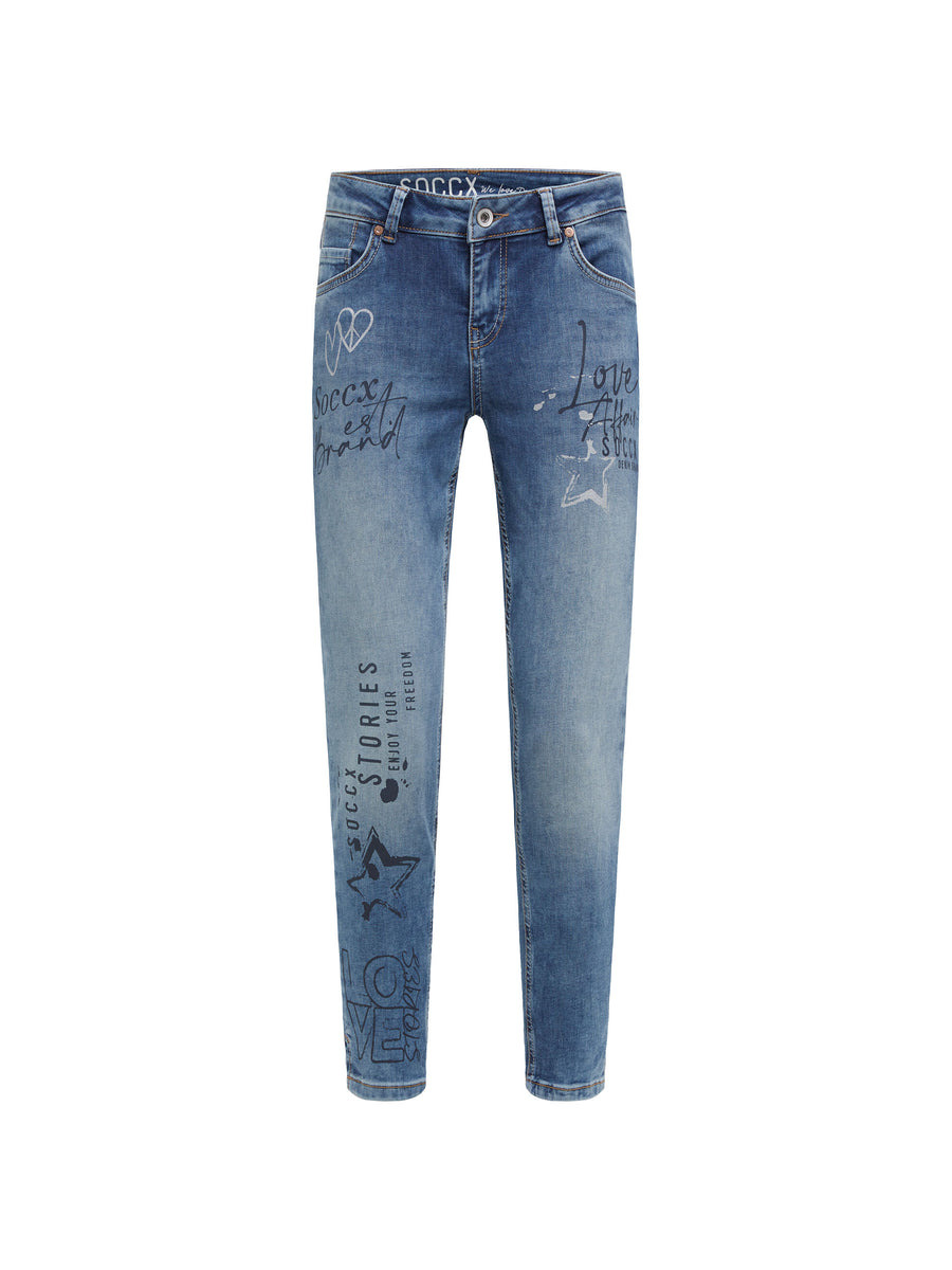 Dżinsy MI:RA o kroju slim fit