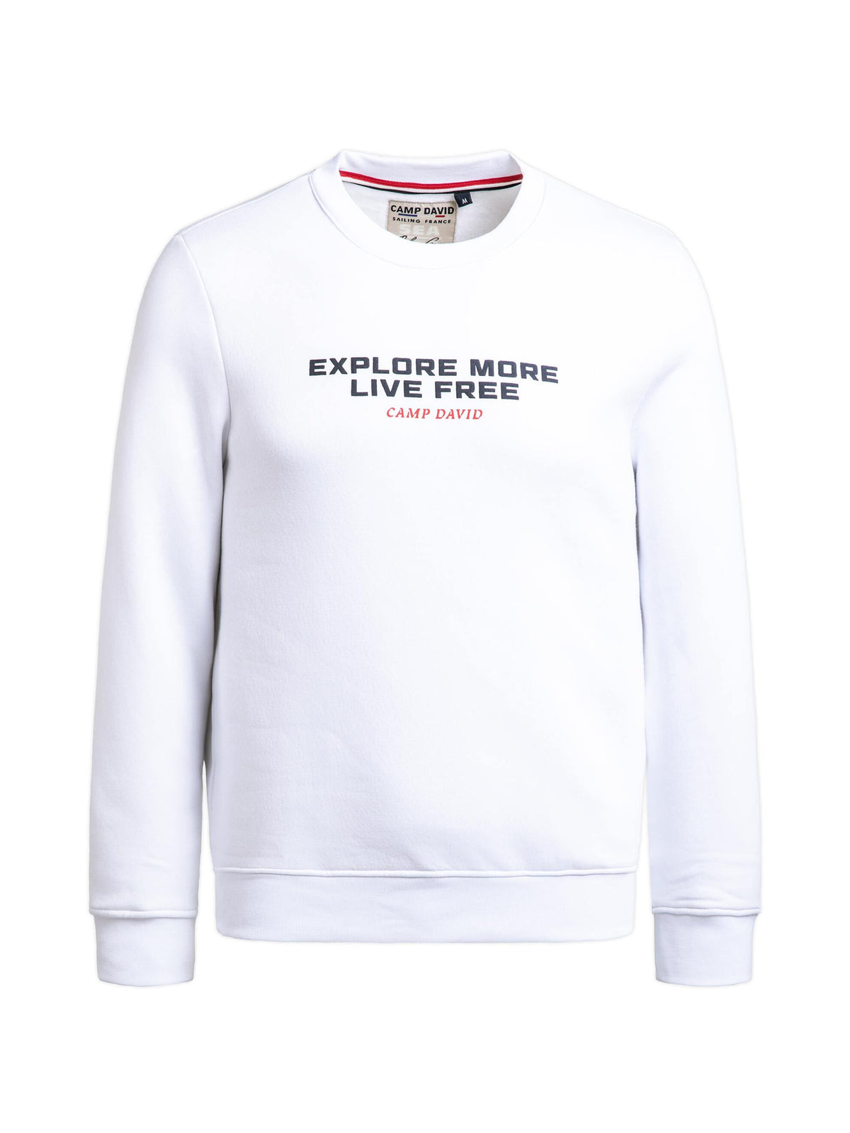 Sweatshirt mit Back-Artwork opticwhite - 1