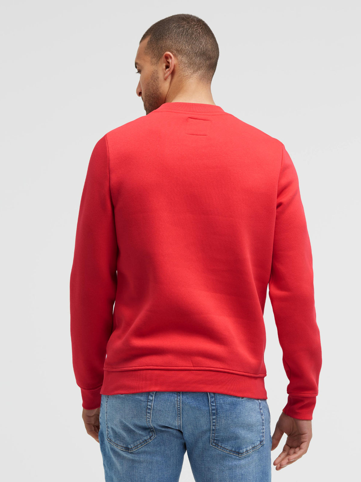 Sweatshirt mit Front-Artwork blaze coral