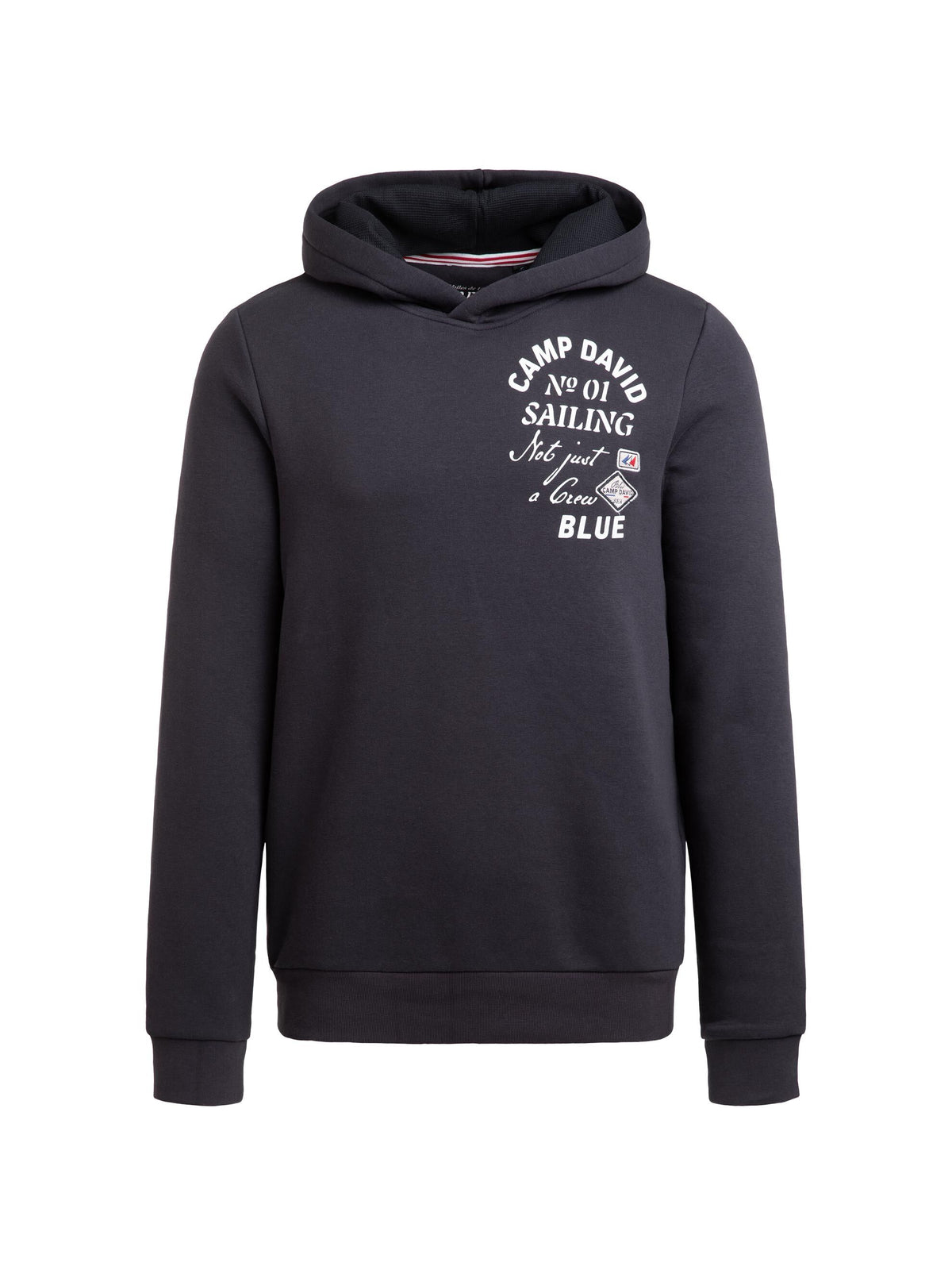 Hoodie mit Rücken-Artwork blue navy - 1