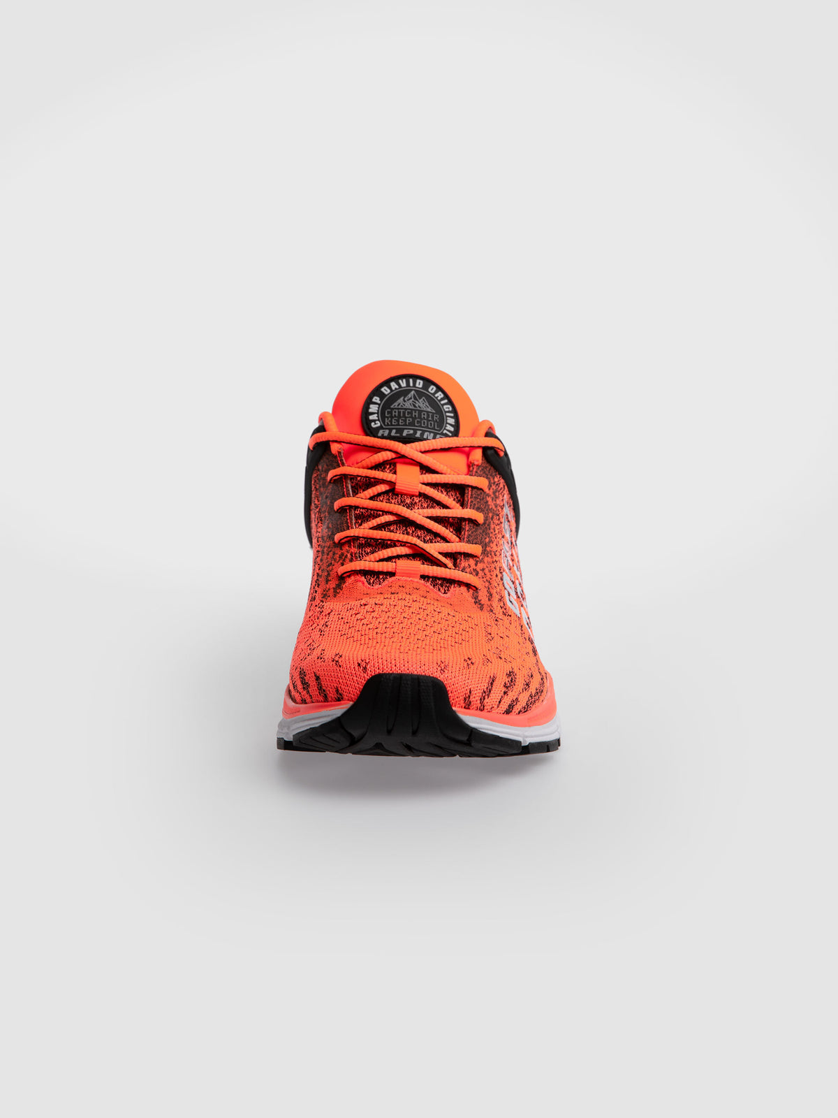 Leichter Sneaker im Strick-Design neon fire - 3