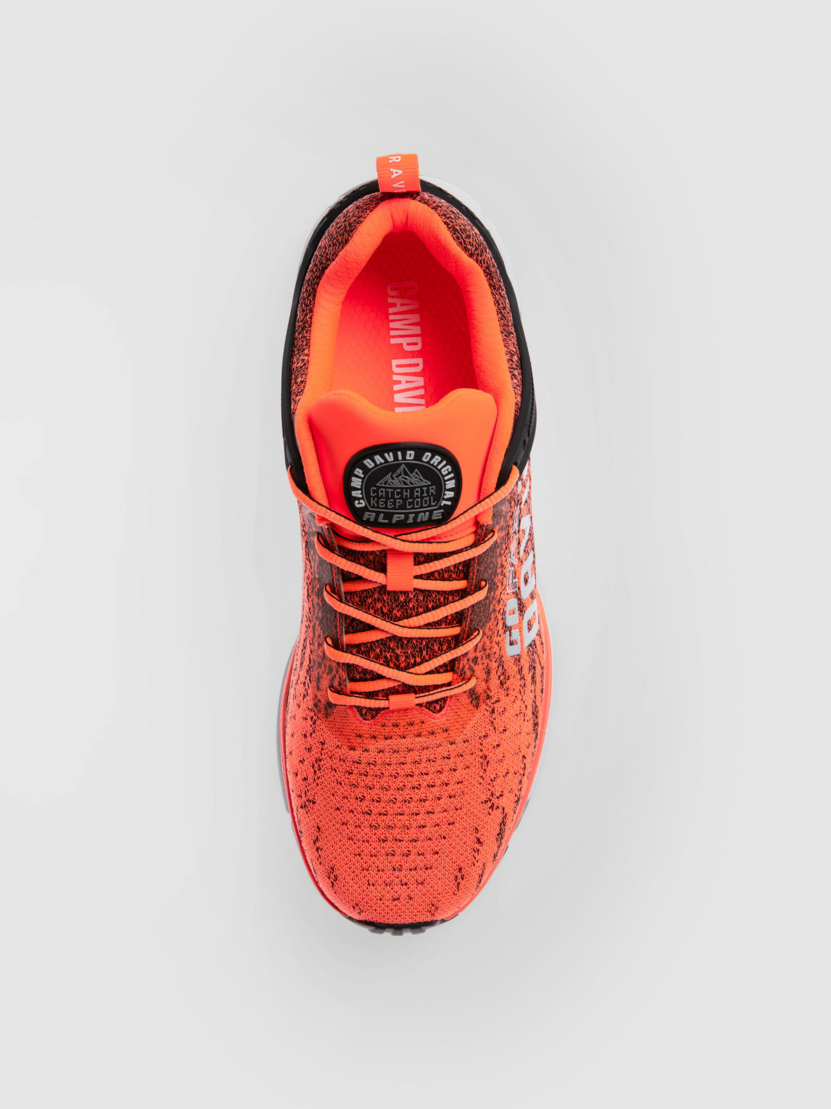 Leichter Sneaker im Strick-Design neon fire - 6