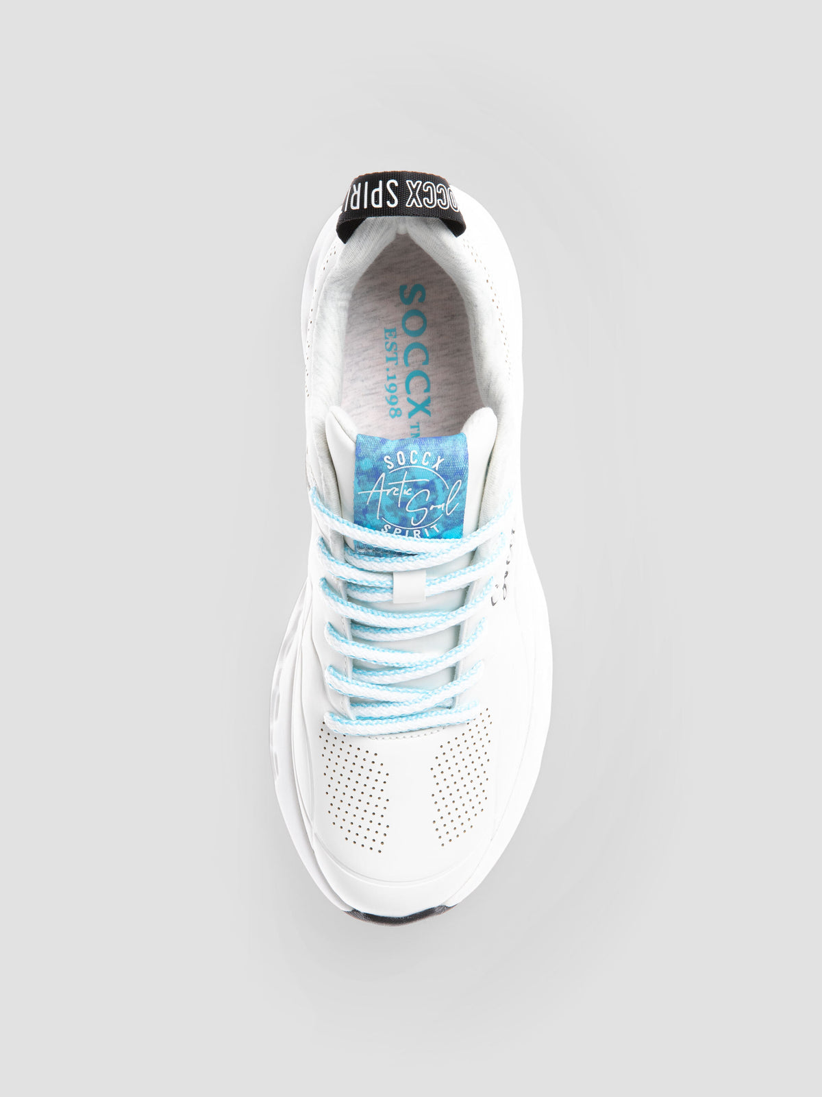 Sneaker mit Linienprägung white