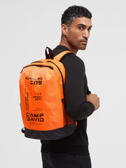 Rucksack mit Logo Artwork neon fire