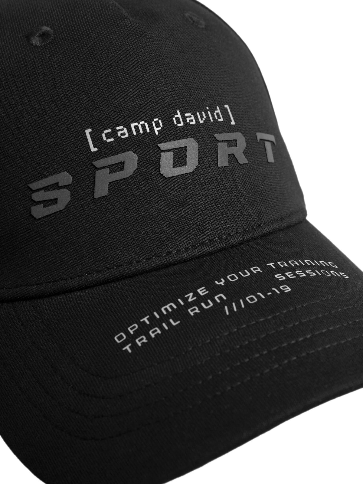 Cap aus Interlock mit Label Print black - 4