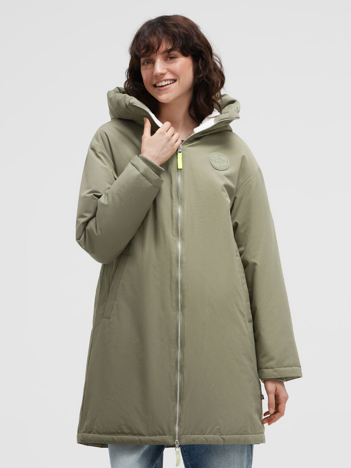Parka z wyściółką i kapturem - 2