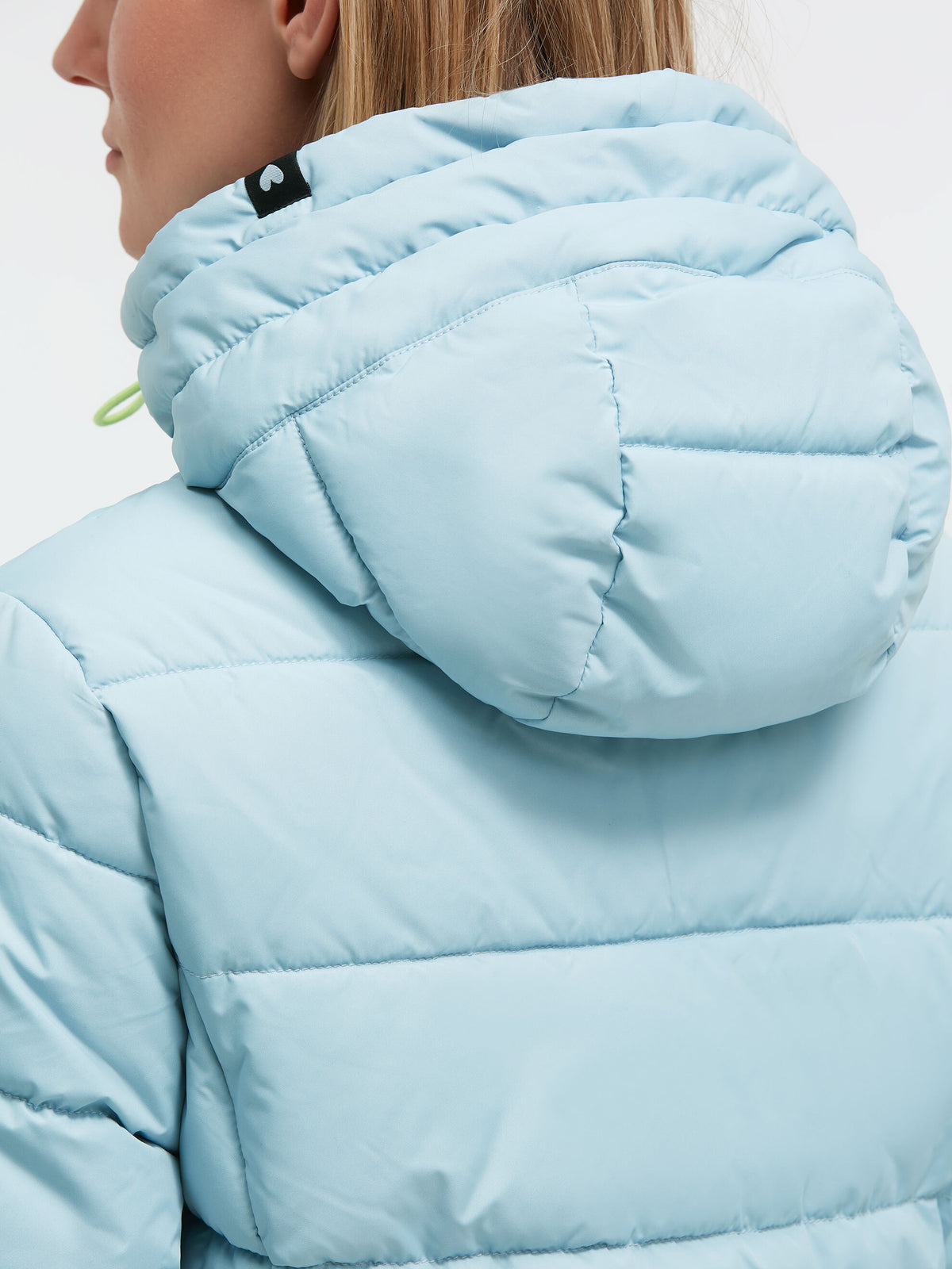 Sportliche Winterjacke mit Kapuze und Tapes cool sky - 6