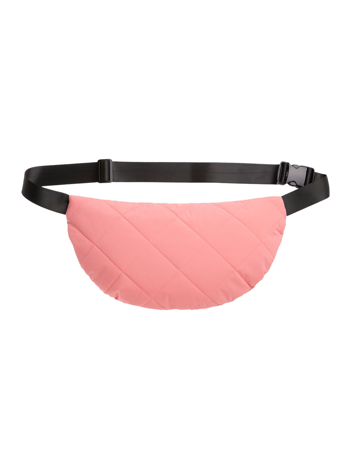 Gesteppte Umhängetasche mit Logo Print soft coral - 4