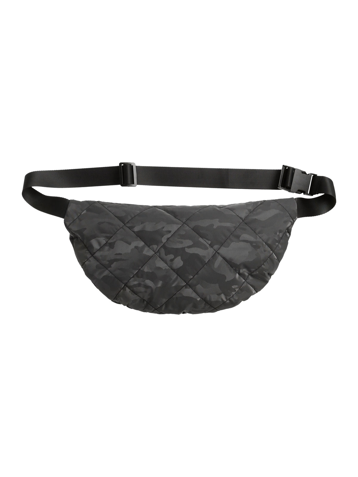 Gesteppte Umhängetasche Camouflage mit Logo grey