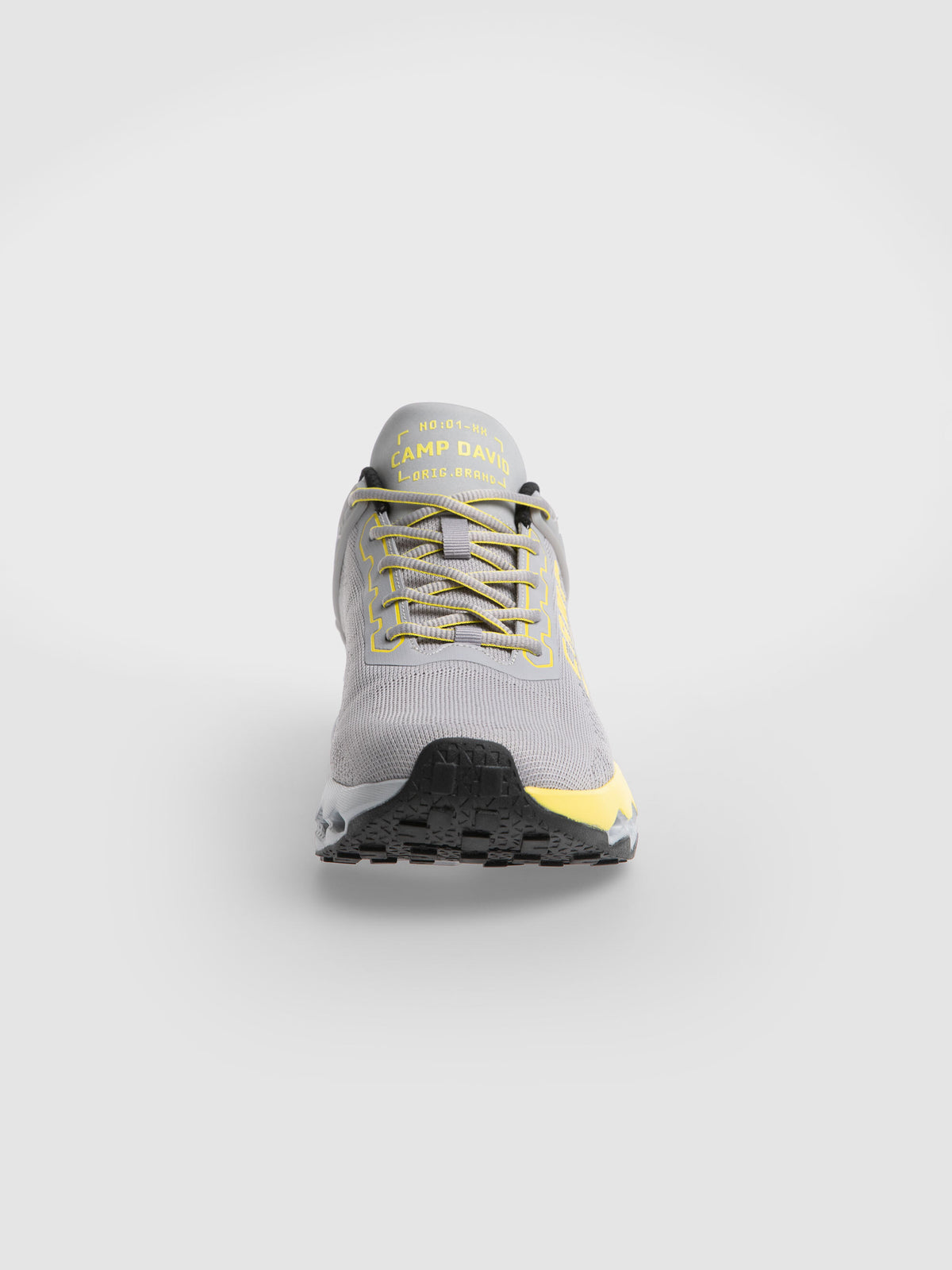 Power Running Sneaker mit Strick-Struktur grey melange - 3