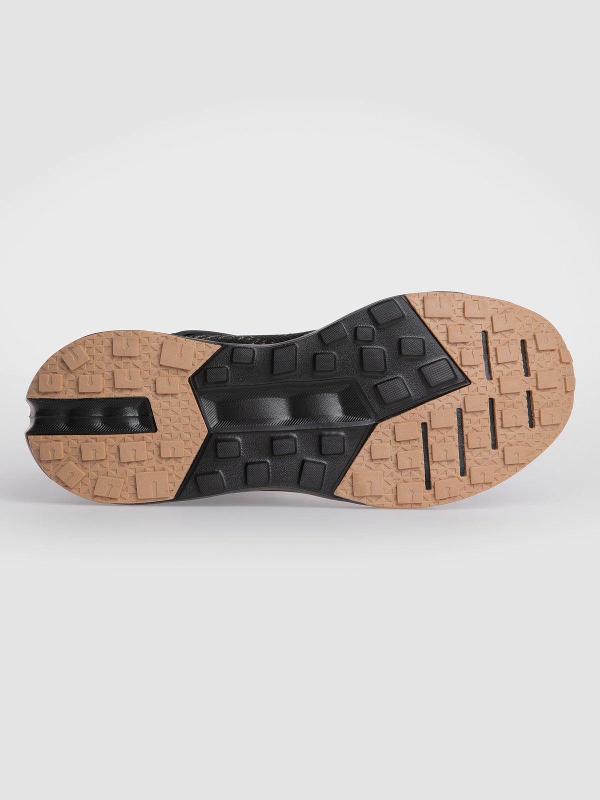 Power Running Sneaker mit Strick-Struktur bronze black