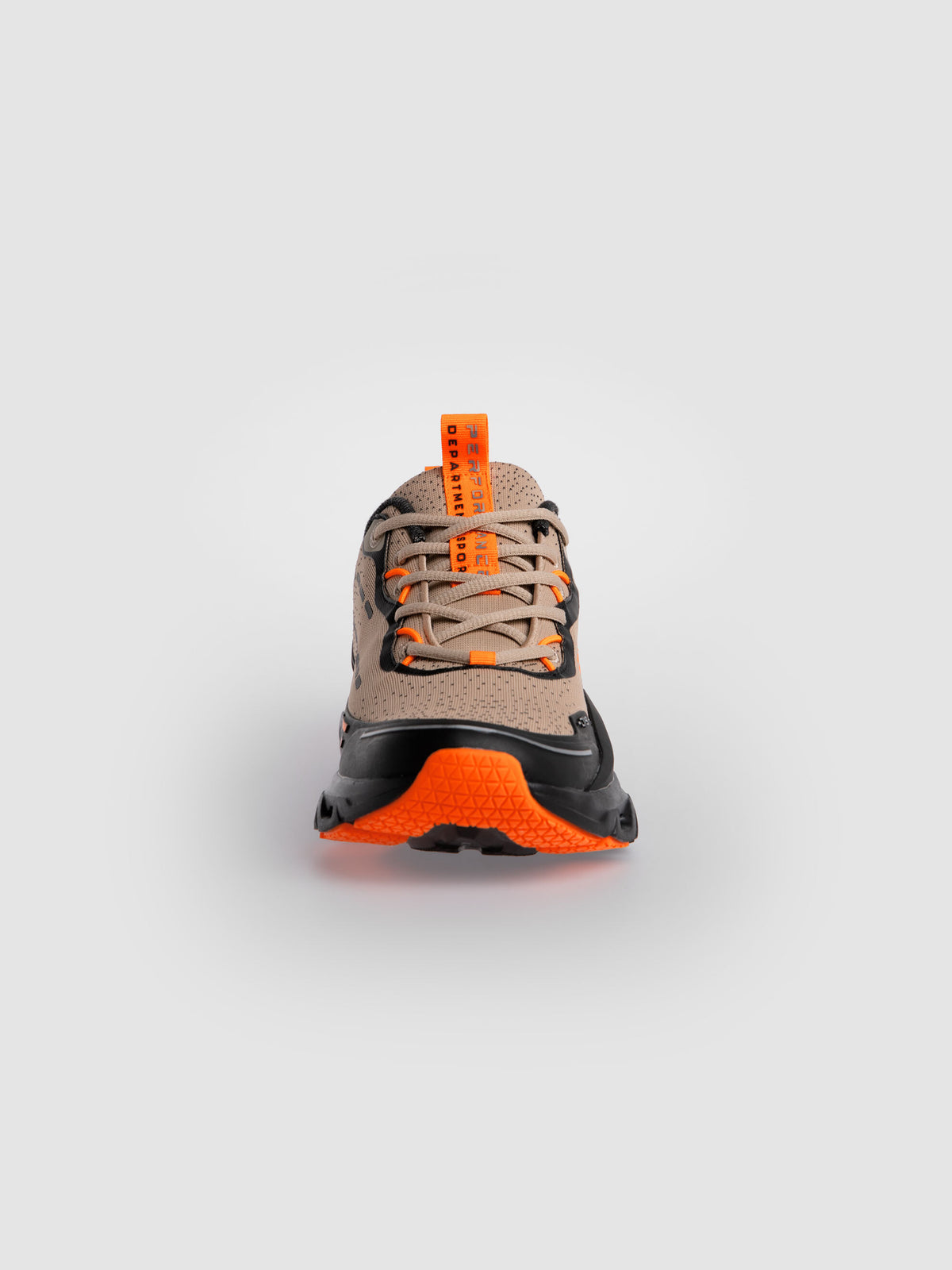 Premium Sneaker im Jacquard-Design sand