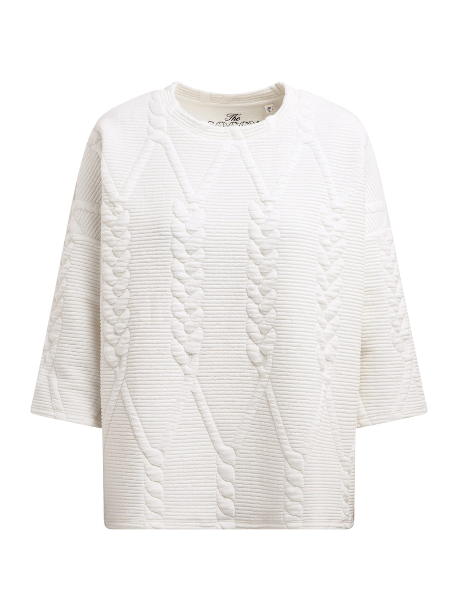 Bluza o wyrazistym kroju z rękawami 3/4