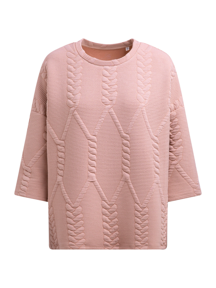 Bluza o wyrazistym kroju z rękawami 3/4