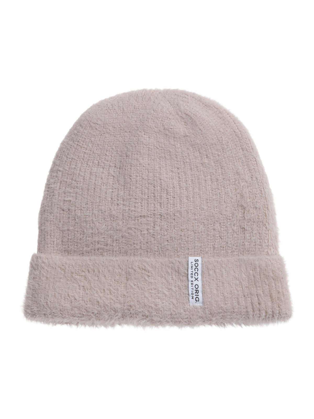 Beanie aus Federgarn almond cream - 1