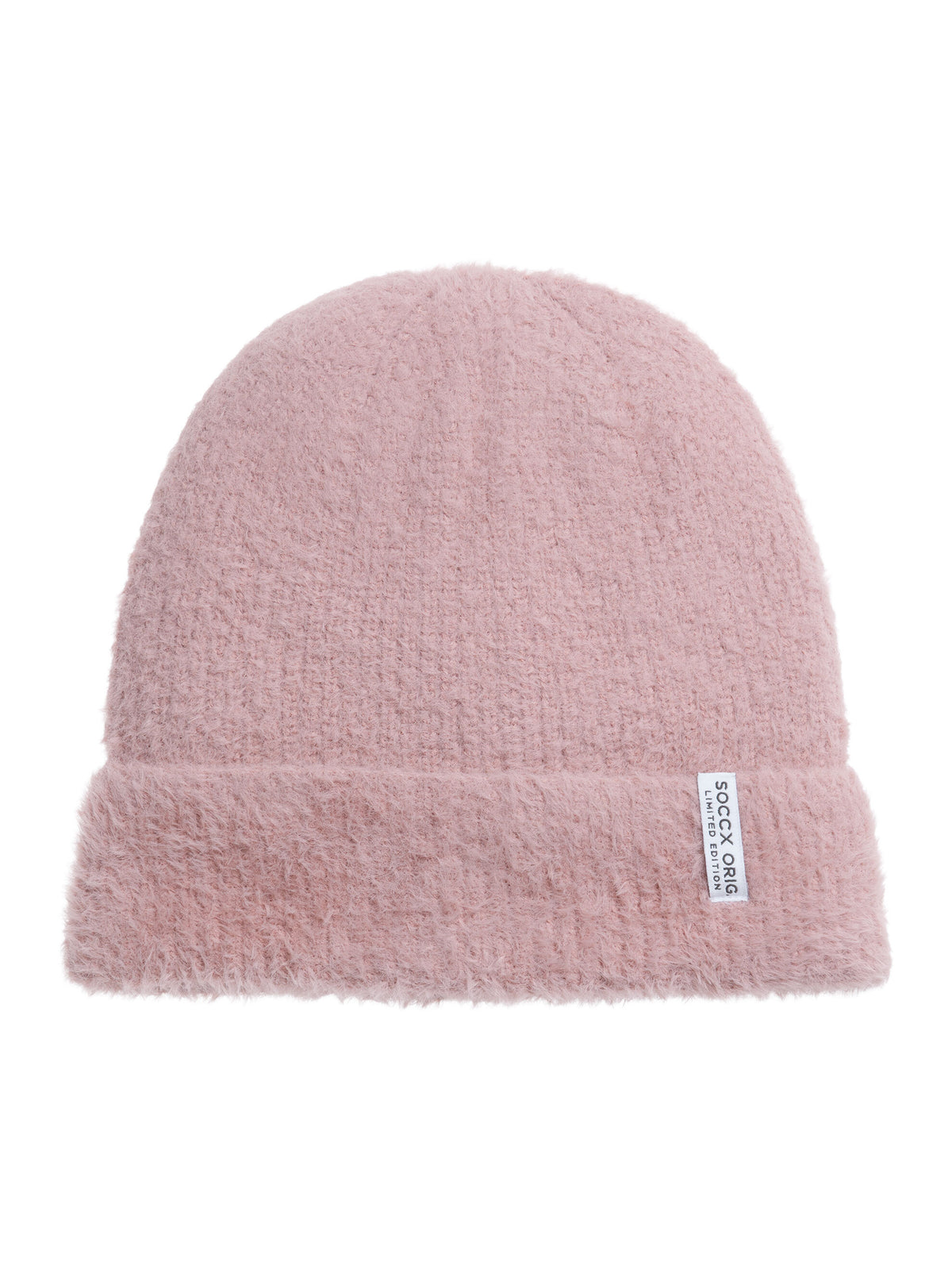 Beanie aus Federgarn delicate rose - 1