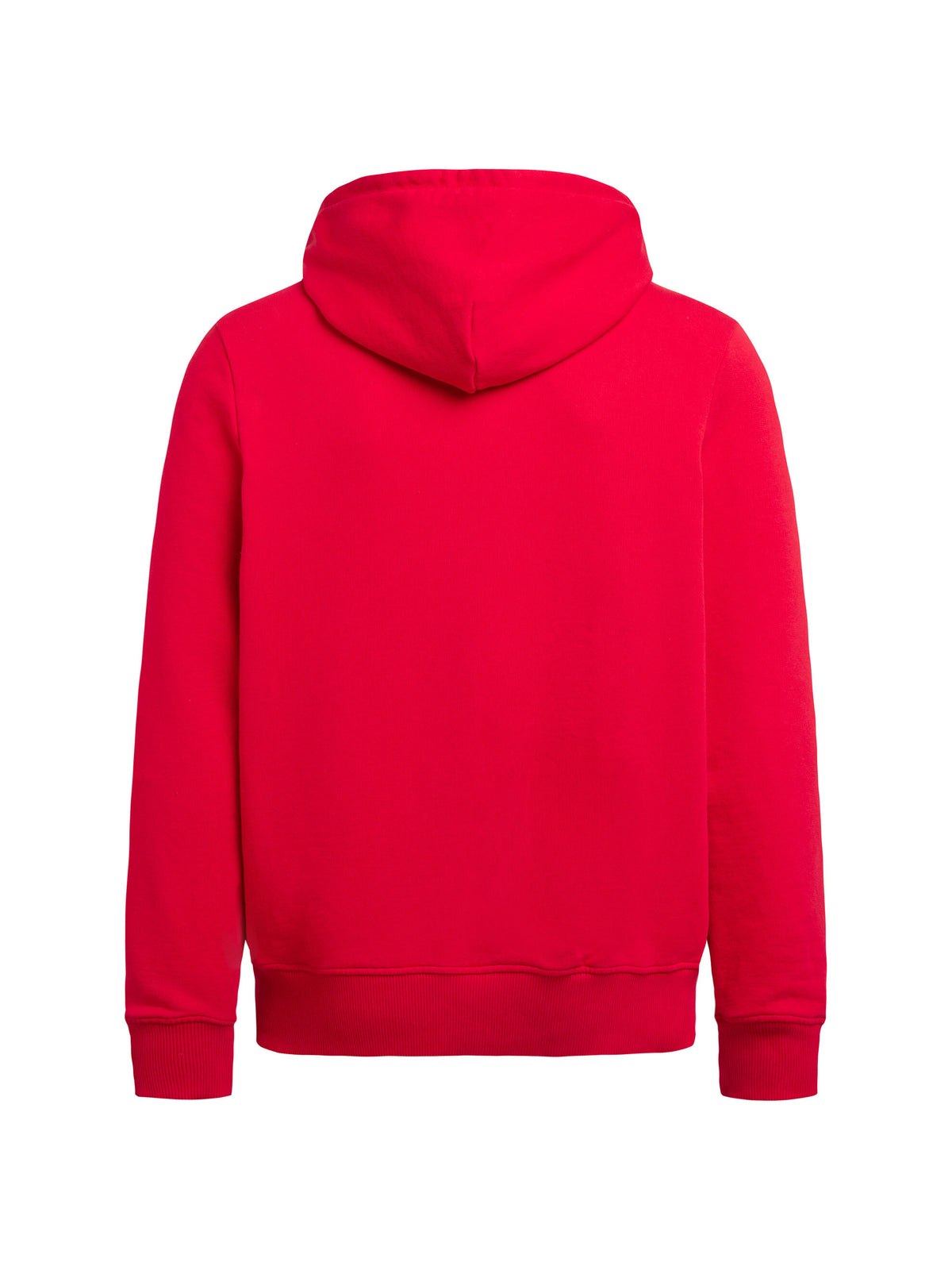Basic Hoodie mit Logo Print red - 2