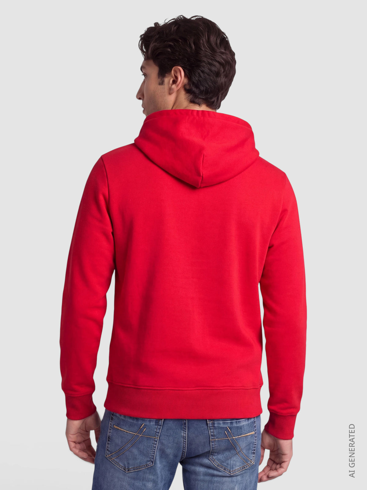 Bluza z kapturem „Basic” z nadrukiem logo - 5