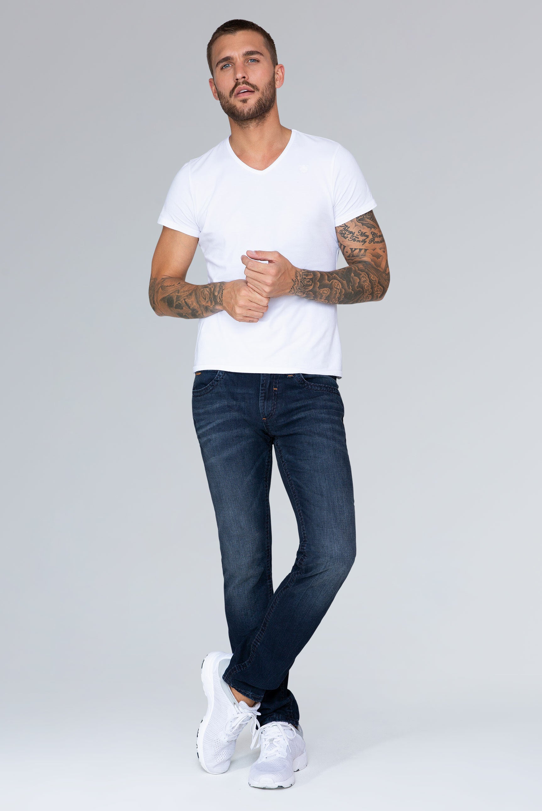 Jeans NI:CO Regular Fit blue black vintage