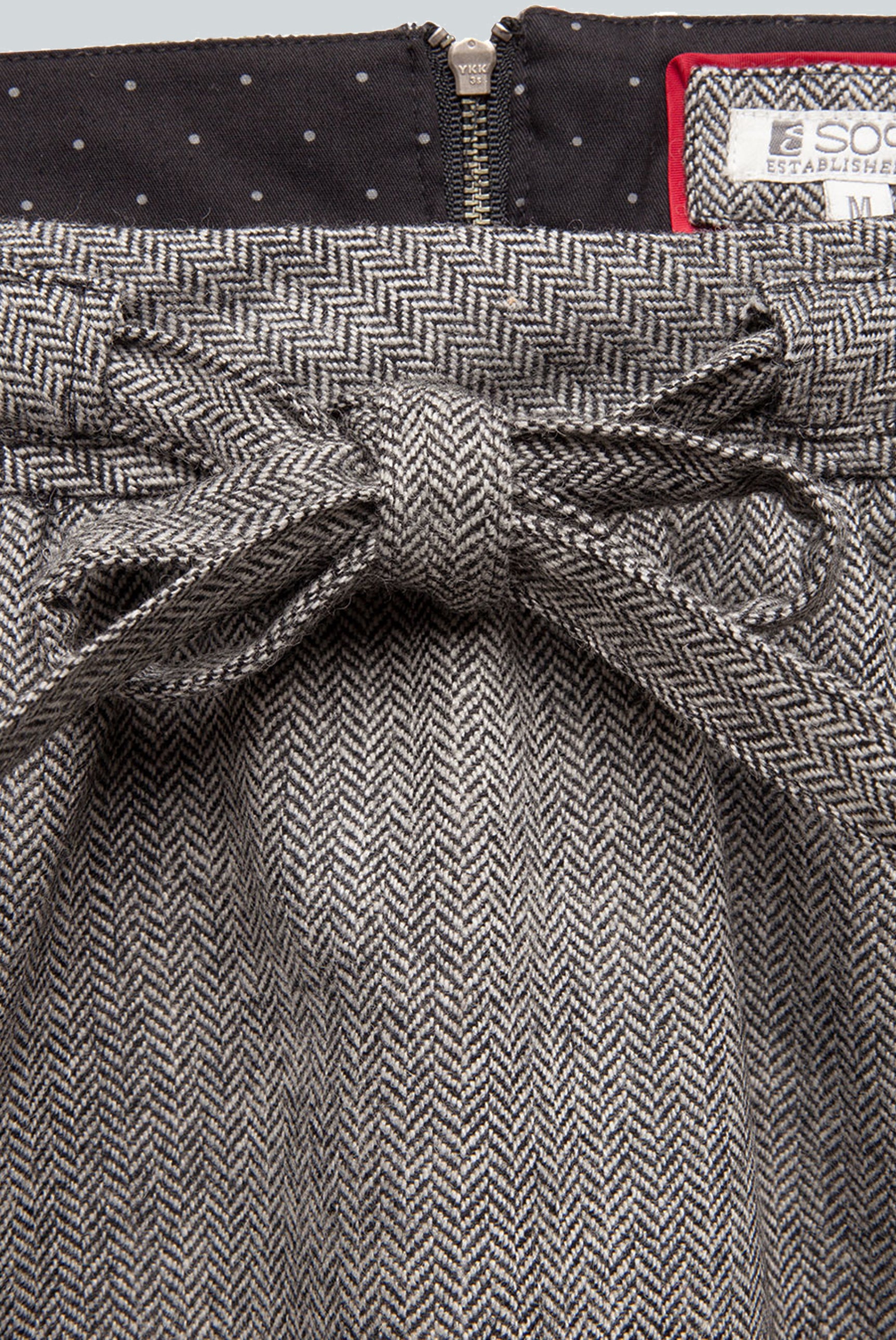 Spódnica w jodełkę - 7