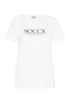 Basic T-Shirt mit Logo Print