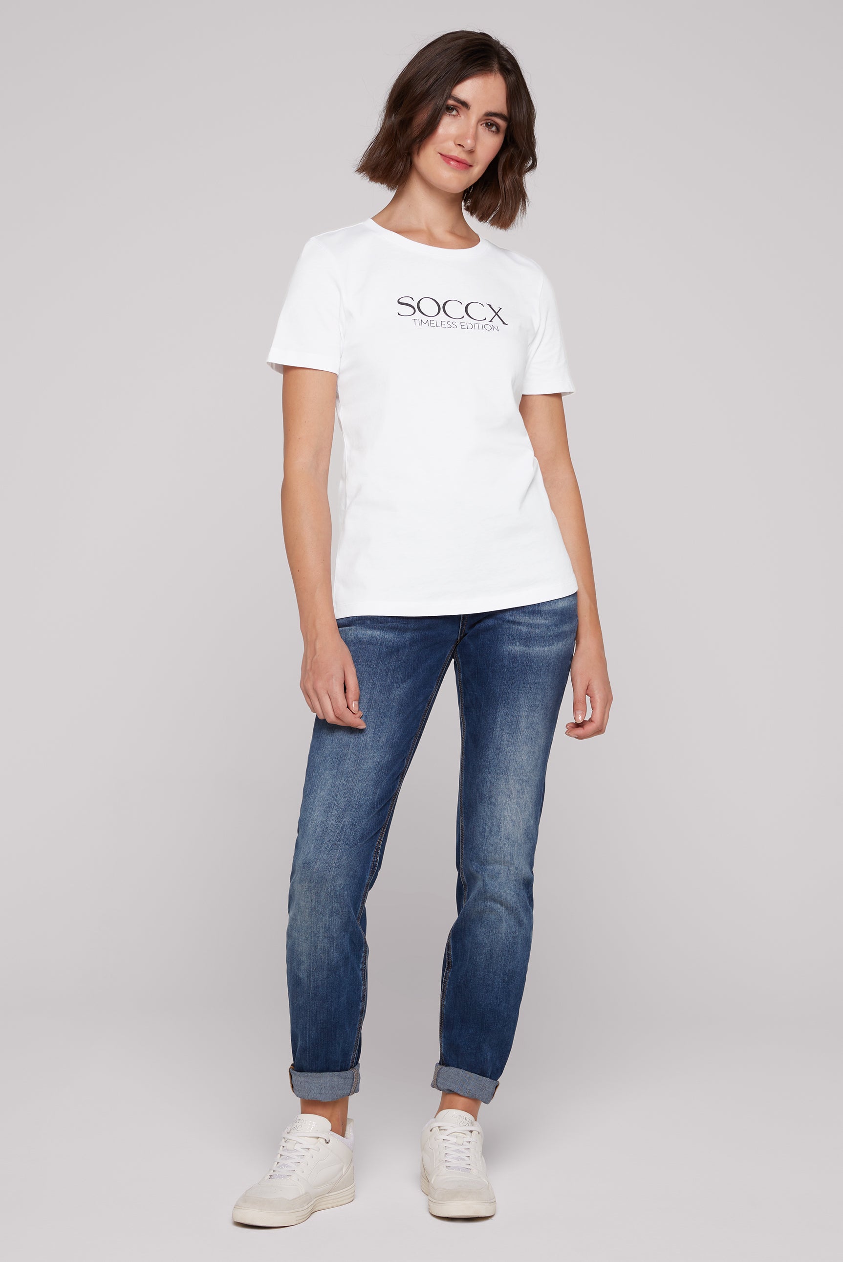 T-Shirt z podstawowej kolekcji z nadrukiem logo