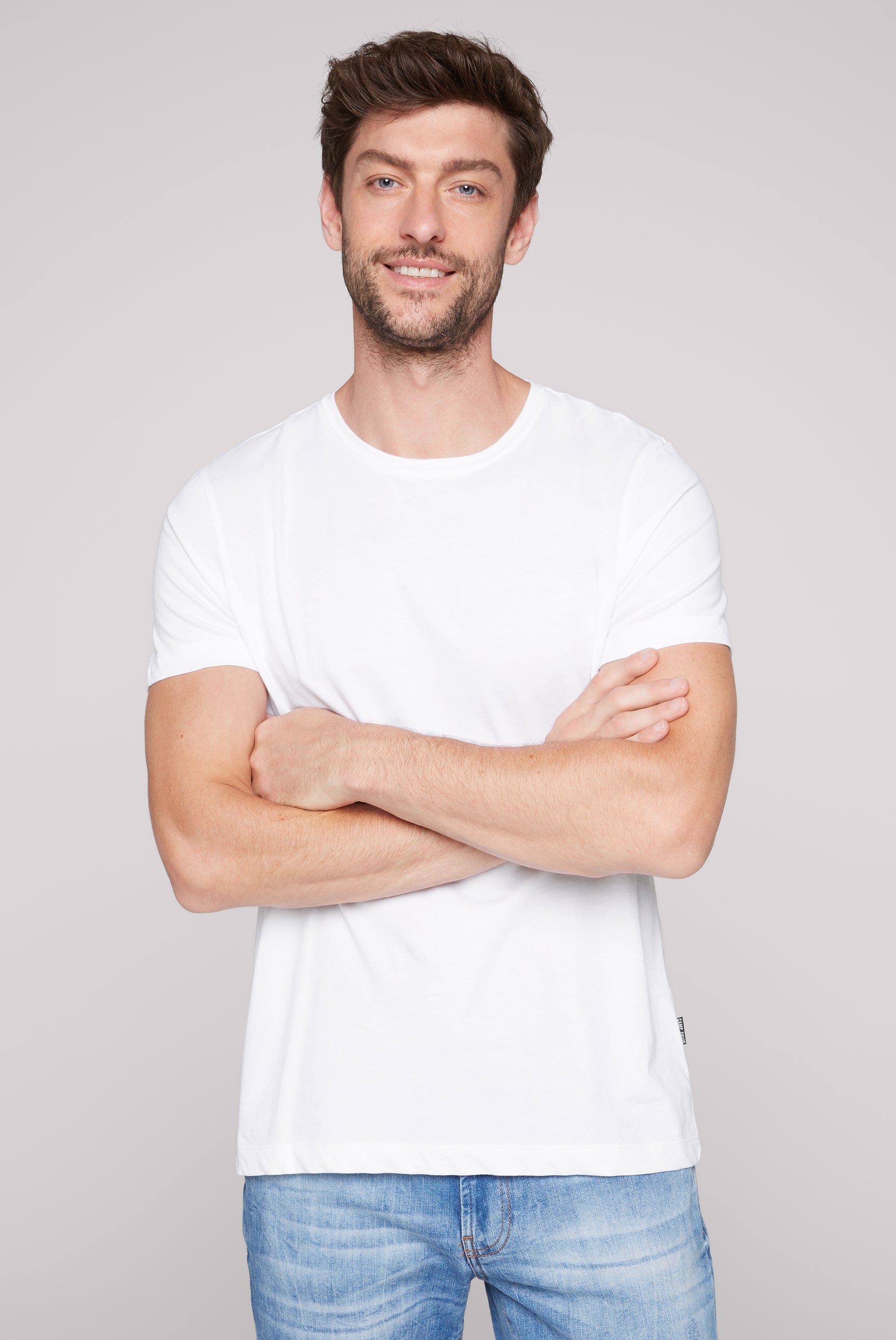 Dwupak - koszulka z kolekcji podstawowej z okrągłym dekoltem - 2